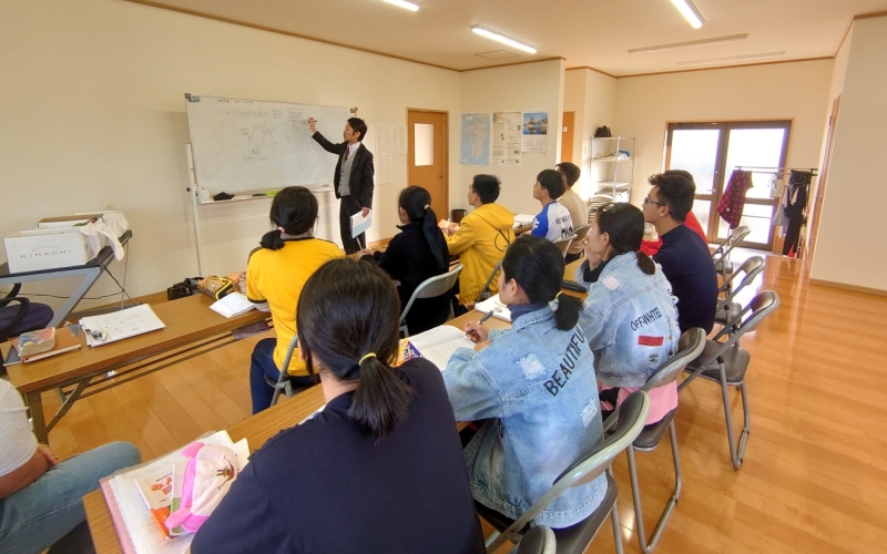 外国人技能実習生の研修